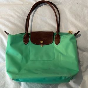 Longchamp Le Pliage Tote Medium in Spring Green